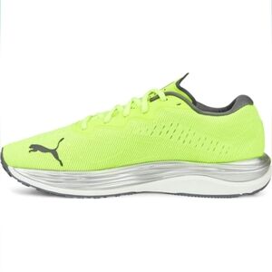 Mens Puma Nitro Velocity 2, NWOT, Neon Green & Silver,Gray Size 11.5,